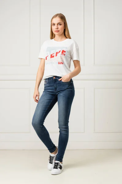 t-shirt cameo | regular fit Pepe Jeans London 	bianco