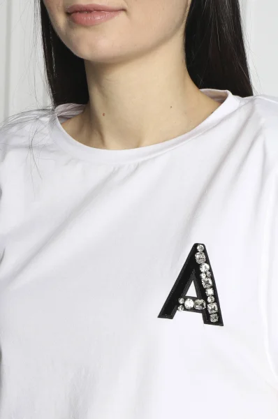 T-shirt | Loose fit Twinset Actitude 	bianco