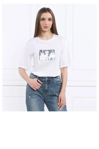 T-shirt | Regular Fit Armani Exchange 	bianco