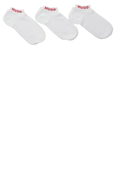 Calze 3-pack 3P AS UNI CC Hugo Bodywear 	bianco