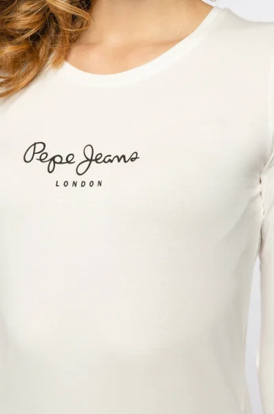 camicetta new virginia | regular fit Pepe Jeans London 	bianco