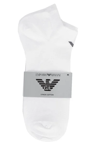 calze 3-pack Emporio Armani 	bianco