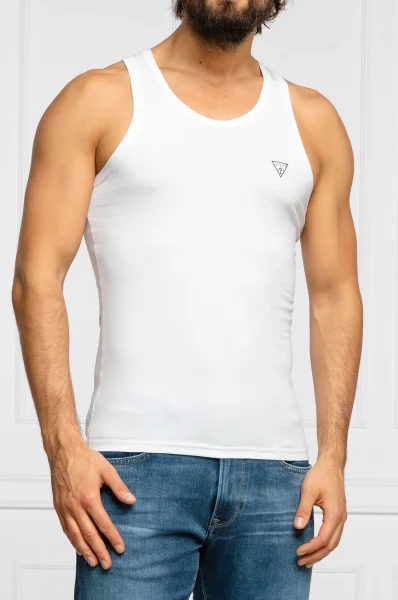 tank top | slim fit | stretch Guess Underwear 	bianco