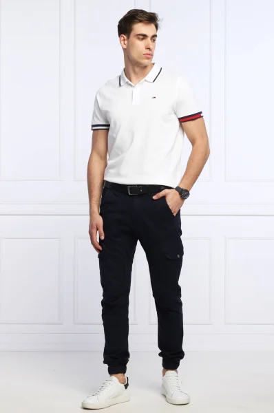 polo | regular fit Tommy Jeans 	bianco
