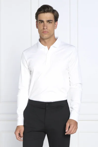 polo smooth | slim fit Calvin Klein 	bianco