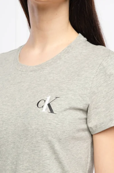 camicia da notte | regular fit Calvin Klein Underwear 	grigio cenere