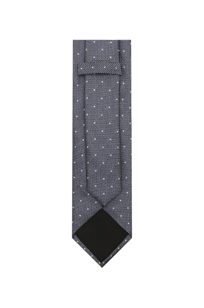 Di seta cravatta H-TIE 7,5 CM BOSS BLACK 	blu marino