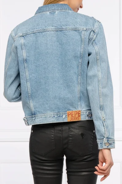 giacca di jeans rose | regular fit Pepe Jeans London 	azzurro