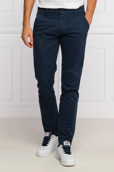 pantaloni chino scanton | slim fit Tommy Jeans 	blu marino