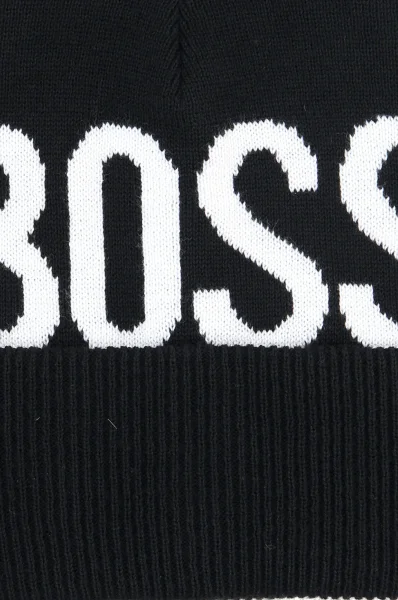 berretto | con l'aggiunta di lana BOSS Kidswear 	nero