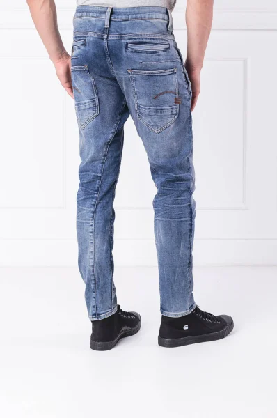 jeans d-staq 3d | skinny fit G- Star Raw 	azzurro