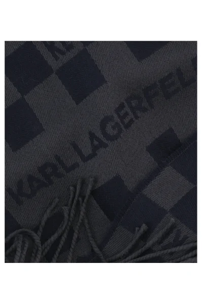 di lana sciarpa Karl Lagerfeld 	blu marino