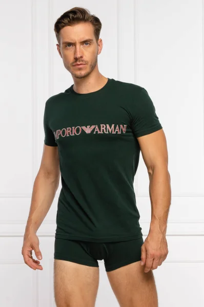 pigiama | slim fit Emporio Armani 	verde