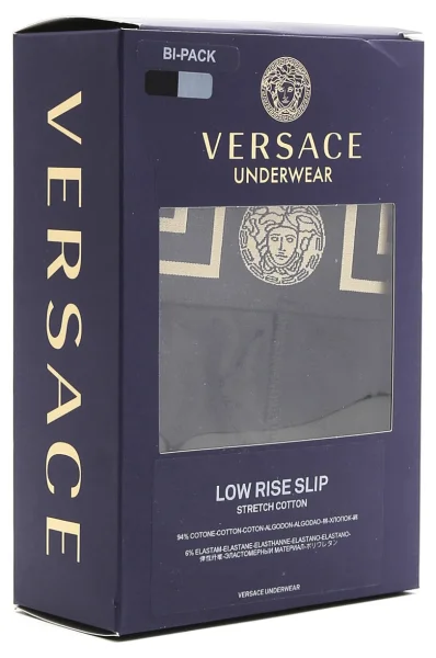 slip 2-pack Versace 	nero