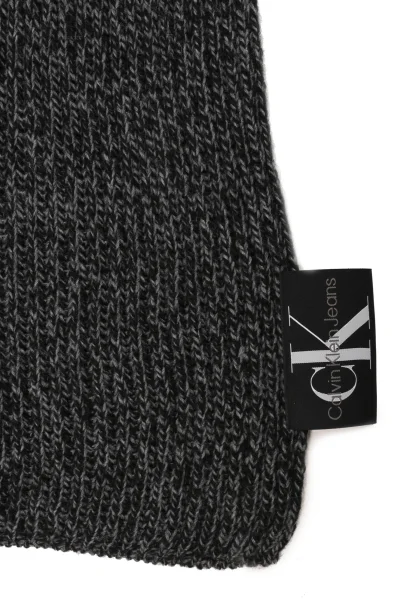 sciarpa oversize label | con l'aggiunta di lana CALVIN KLEIN JEANS 	grigio