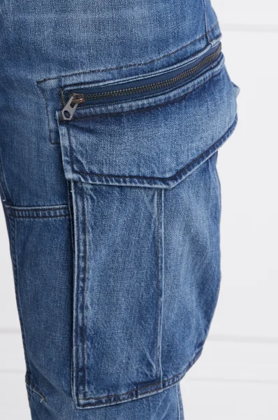 Jeans Cargo Rovic zip 3d | Tapered fit G- Star Raw 	blu marino