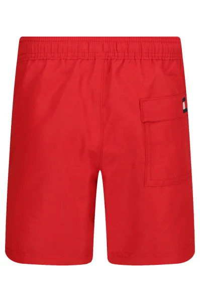 shorts da mare | regular fit Tommy Hilfiger 	rosso