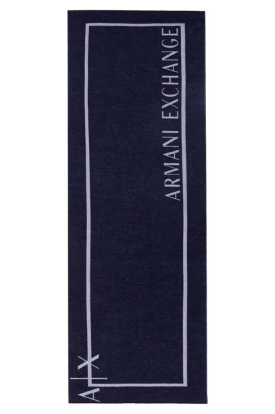 di lana sciarpa Armani Exchange 	blu marino