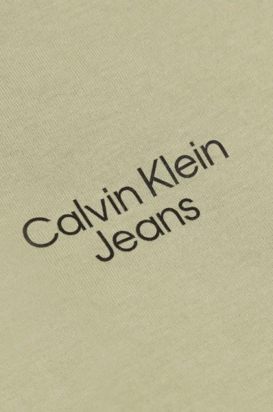 T-shirt | Regular Fit CALVIN KLEIN JEANS 	cachi