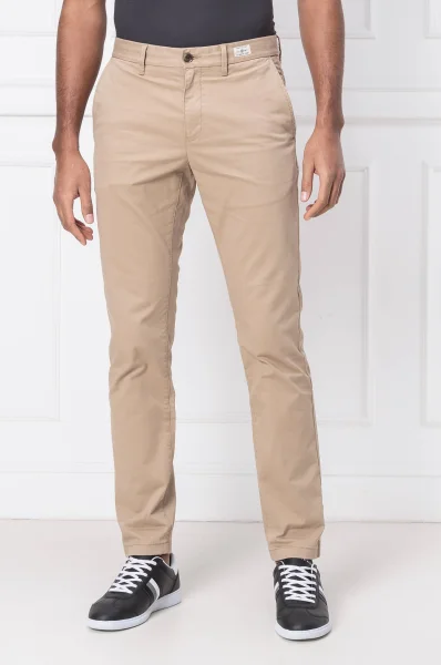 pantaloni chino core denton | straight fit Tommy Hilfiger 	beige