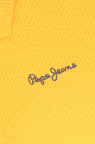 polo thor jr | regular fit | custom slim fit Pepe Jeans London 	giallo