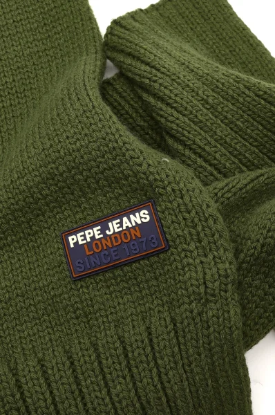 sciarpa | con l'aggiunta di lana Pepe Jeans London 	verde