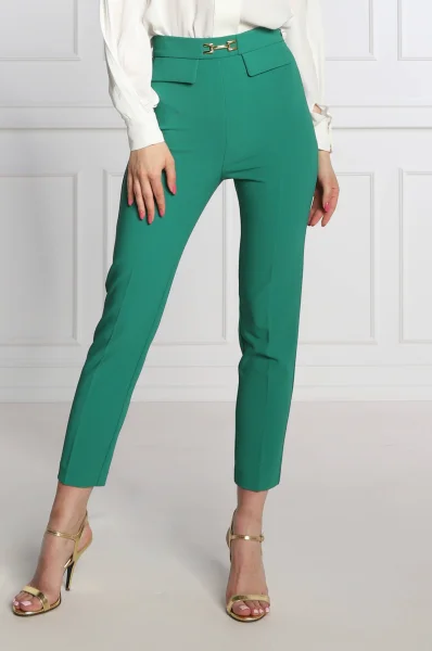 pantaloni | skinny fit Elisabetta Franchi 	verde
