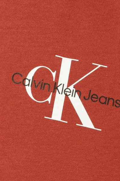 t-shirt | regular fit CALVIN KLEIN JEANS 	marrone