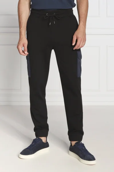 pantaloni della tuta sewash | regular fit BOSS ORANGE 	nero