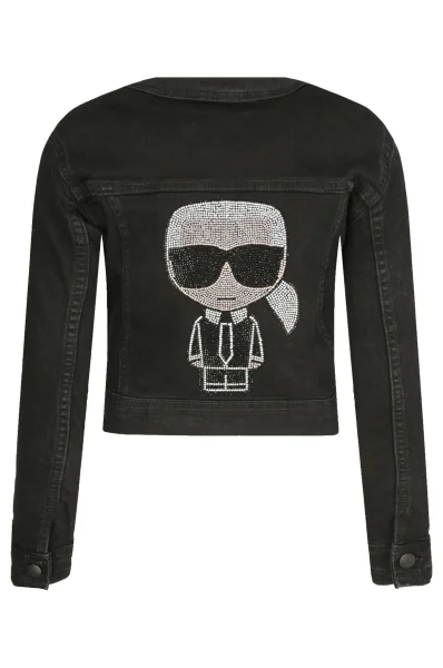 giacca | regular fit Karl Lagerfeld Kids 	nero