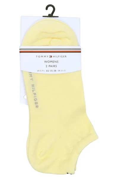 Calze 2-pack Tommy Hilfiger 	giallo