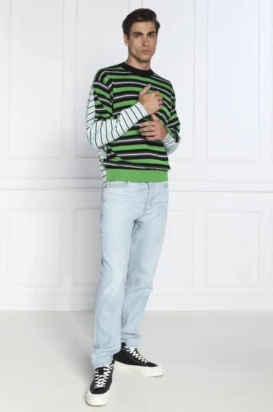 di lana maglione | regular fit Kenzo 	verde