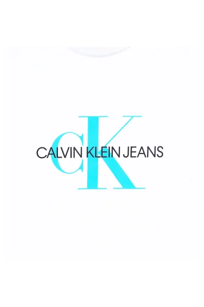 t-shirt | regular fit CALVIN KLEIN JEANS 	bianco