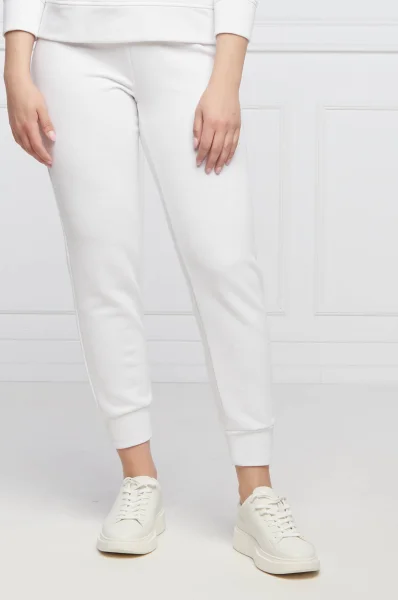 pantaloni della tuta | regular fit Elisabetta Franchi 	bianco