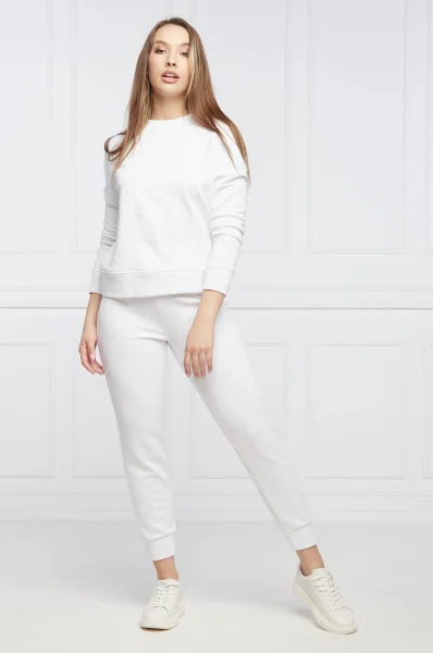 pantaloni della tuta | regular fit Elisabetta Franchi 	bianco