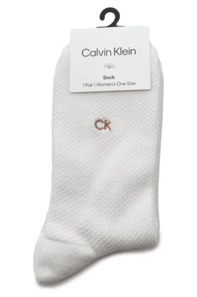 calze Calvin Klein 	bianco
