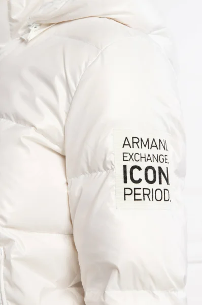 piumino giacca | regular fit Armani Exchange 	bianco