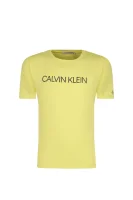 t-shirt institutional | regular fit CALVIN KLEIN JEANS 	giallo