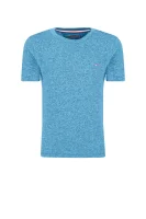 t-shirt essential jaspe | regular fit Tommy Hilfiger 	blu