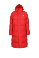 piumino parka | oversize fit Tommy Hilfiger 	rosso