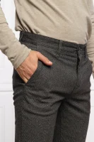 pantaloni schino-taber | tapered BOSS ORANGE 	grigio