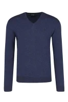 maglione | regular fit | con l'aggiunta di seta Hackett London 	blu marino
