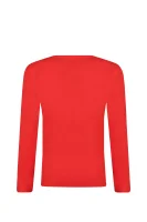 longsleeve | slim fit BOSS Kidswear 	rosso