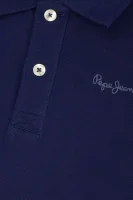 polo thor jr | regular fit | pique Pepe Jeans London 	blu marino
