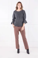 pantaloni taliviena | regular fit BOSS BLACK 	marrone