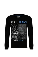 felpa jonas | regular fit Pepe Jeans London 	nero