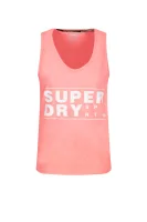 top core sport graphic vest | regular fit Superdry 	rosa