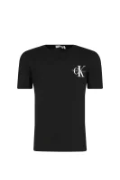 t-shirt monogram | regular fit CALVIN KLEIN JEANS 	nero