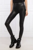 leggings faux leather moto | slim fit | high waist Spanx 	nero