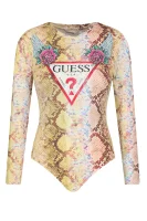 Body LS GUESS LOGO SNAKE | Slim Fit GUESS 	multicolore